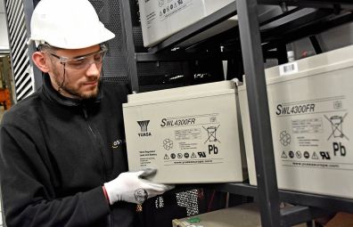 VRLA battery storage